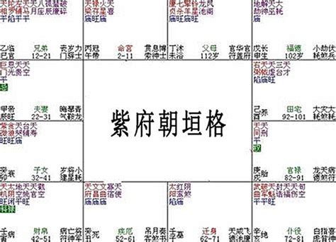 紫微命格種類|紫微斗数格局 